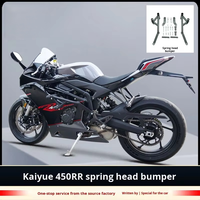 Barre de protection moteur en acier épais Haunding Kove 450RR-Crash Bar-BXG pour moto Kawasaki Suzuki tout-terrain/double pare-chocs
