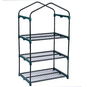 <span class=keywords><strong>Serre</strong></span> miniature à 3 couches en PE et tuyaux de fer, <span class=keywords><strong>pot</strong></span> de plante décoratif, <span class=keywords><strong>serre</strong></span> isolée et imperméable pour plantes succulentes, abri hivernal chaud - Product Image 5