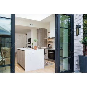 Armadietto da cucina con Design moderno con lacca e laminato da cucina in tacchino Ankara Ready Made armadi da cucina con isola - Product Image 4