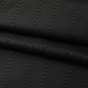 Top bán hàng tái chế Polyester sang trọng 3D nổi đám mây gợn gỗ hạt vải moire vải - Product Image 3