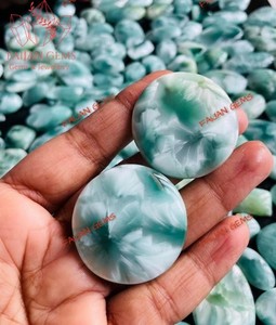 เครื่องประดับอัญมณีหลวม hemimorephite ทำจากหินอัญมณีธรรมชาติที่มีคุณภาพสูง100% เป็นเอกลักษณ์ของบุคคลที่สามได้รับการรับรองการปรับแต่ง - Product Image 1