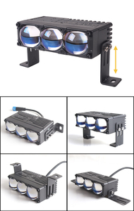 Đèn pha ô tô Sanvi S300 công suất cao tích hợp quạt, đèn LED lưới tản nhiệt, đèn sương mù, đèn làm việc, đèn phụ ngoài trời, đèn off-road - Product Image 4