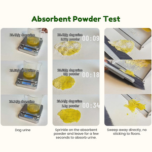 Poudre absorbante pour <span class=keywords><strong>urine</strong></span> d'animaux de compagnie, vente en gros du fabricant, poudre absorbante rapide pour nettoyer le sol des chiens et des chats - Product Image 6