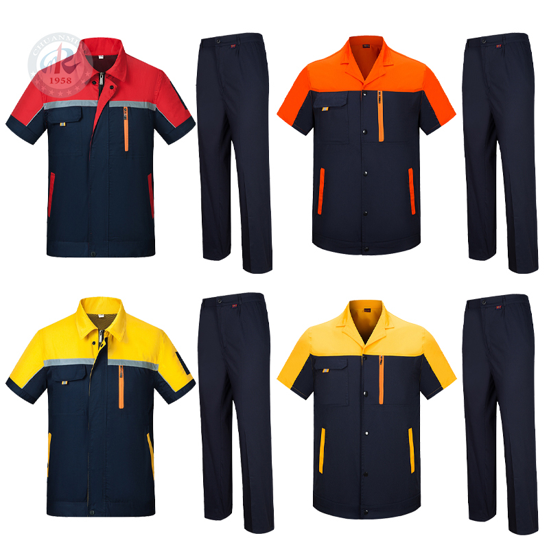 Summer Worker Car Repair Cotton Polyester