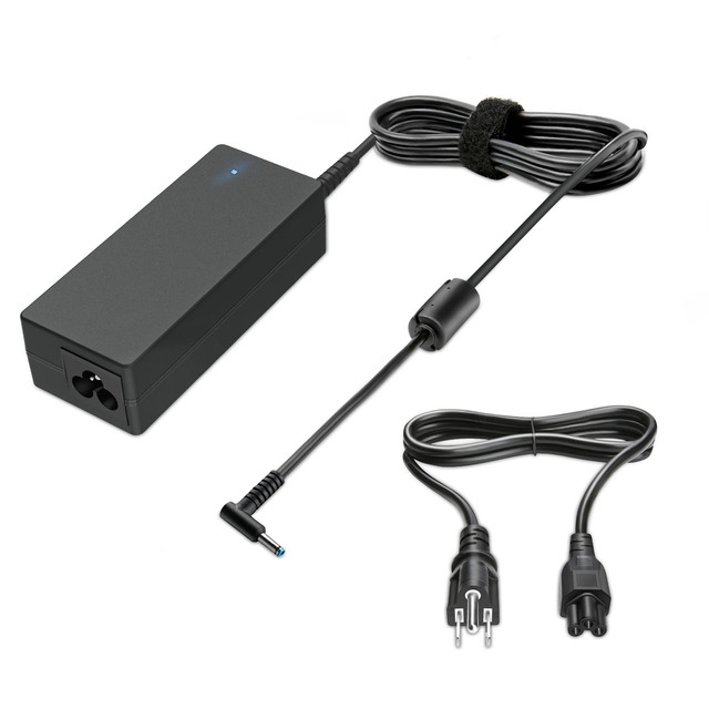 Power Adapter 65w 19.5V 3.33A 4.5*3.0mm Laptop Power Adapter AC Adaptor Laptop Charger Fit for HP ENVY 17-J010US Blue Pin