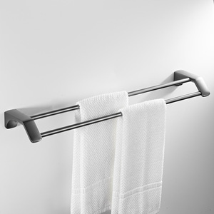 Bathroom Accessories Towel <strong>Rack</strong> Shelf Holder <strong>Black</strong> OEM Sale <strong>Bath</strong> Wall Mounted Towel Bar Fashion Towel <strong>Rack</strong> - Product Image 6