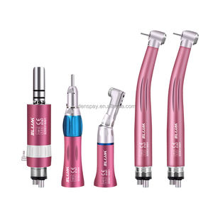 Kit de turbine dentaire à faible vitesse, moteur pneumatique, droite/à angle droit, 2/4 trous - Product Image 2