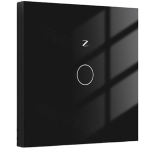 Tuya Thông Minh ZigBee Tường Cảm Ứng Chuyển Đổi Hiện Đại Duy Nhất Không Cháy Phổ Không Dây Điều Khiển Từ Xa Ứng Dụng Bằng Giọng Nói Thời Gian An Toàn Phong Cách - Product Image 1