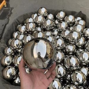 Oem ODM thép không gỉ gương đánh bóng rỗng bóng Nhà Máy cảnh quan điêu khắc trang trí tấm kim loại chế tạo sản phẩm - Product Image 4