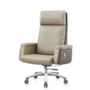 Modern and <b>comfortable</b> office leather <b>chair</b> 37740-A116 - Product Image 2