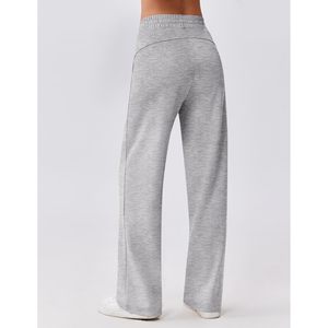 Women's Wide Leg Sweatpants High Waisted Baggy Comfy Drawstring Athletic Pants With Pockets Casual Wear - Product Image 2