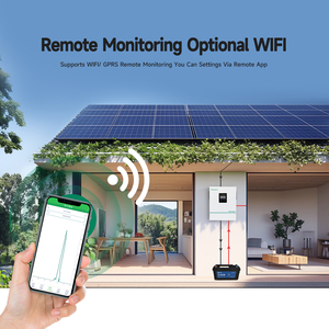 Convertisseur <span class=keywords><strong>solaire</strong></span> hybride 6,2 kW sur réseau DC/AC avec <span class=keywords><strong>chargeur</strong></span> <span class=keywords><strong>solaire</strong></span> MPPT, sortie unique, efficacité de 99,5 %, garantie de 3 ans - Product Image 6