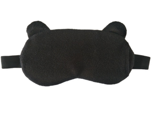 Custom Cute Cartoon <strong>Panda</strong> Plush Eye Shade <strong>Mask</strong> Printed Woven Blindfold for Kids' Sleep - Product Image 5