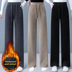 Nuova collezione <span class=keywords><strong>pantaloni</strong></span> Casual <span class=keywords><strong>a</strong></span> <span class=keywords><strong>vita</strong></span> <span class=keywords><strong>alta</strong></span> <span class=keywords><strong>a</strong></span> <span class=keywords><strong>vita</strong></span> larga in pile velluto <span class=keywords><strong>a</strong></span> coste primavera autunno inverno <span class=keywords><strong>pantaloni</strong></span> caldi <span class=keywords><strong>a</strong></span> <span class=keywords><strong>vita</strong></span> elastica - Product Image 5