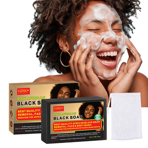 <span class=keywords><strong>Sapone</strong></span> Nero Africano Biologico Artigianale da 100g con Olio di Avocado e Olio di Argan, <span class=keywords><strong>Sapone</strong></span> Detergente e Illuminante per Viso e Corpo - Product Image 1