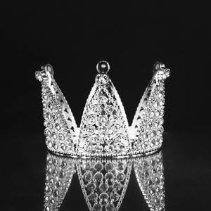 بيع بالجملة تاج صغير كعكة عيد ميلاد طفل ممتاز عصابة رأس صغيرة مستديرة كعكة تاج - Product Image 2