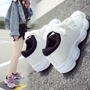 รองเท้าวิ่งผู้หญิงพื้นหนาลำลองสำหรับนักเรียน, ใหม่ฤดูใบไม้ผลิ - Product Image 3