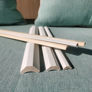 Hiện đại ván chân tường đúc bằng gỗ mouldings Trắng mồi trang trí cornice <span class=keywords><strong>MDF</strong></span> vương miện đúc <span class=keywords><strong>millwork</strong></span> - Product Image 3