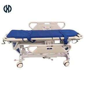 Medisch-klinische transportwagen met wielen, transportbrancard voor de afdeling spoedgevallen van het ziekenhuis - Product Image 4