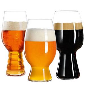 Top Seller Luxo 16oz Artesanato Brews Pilsner IPA Pint Gigante Trigo Cocktail Óculos Nucleation Ponto Eco-Friendly Transparente - Product Image 3