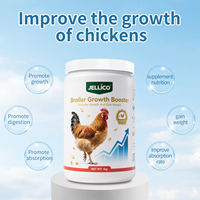Booster de croissance des poulets de chair pour le gain de poids Additif pour l'alimentation des volailles Supplément de vitamines et d'acides aminés Aliment pour animaux d'engraissement