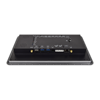 IXHUB PC de panel industrial Linux de 10 pulgadas, A133P, amplio voltaje 12-24V, para fábrica inteligente, HMI, quiosco