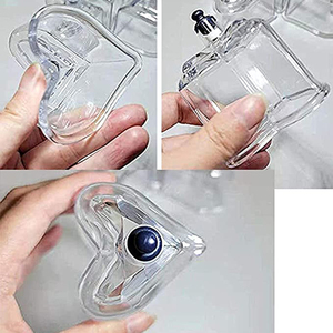Juego de ventosas de plástico con forma de corazón o estrella de calidad superior, 4 tazas, juego de ventosas de succión al vacío para PC, terapia de masaje - Product Image 2