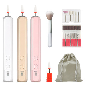 Stylo perceuse à ongles sans fil rechargeable avec éclairage LED à 3 vitesses pour le retrait du vernis à ongles <span class=keywords><strong>et</strong></span> la <span class=keywords><strong>manucure</strong></span> - Product Image 5
