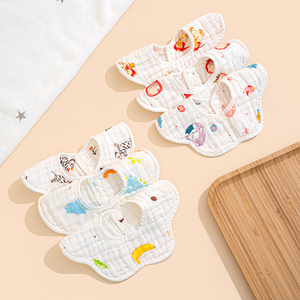 Babero Minimalista de Color Sólido para Bebés, Producto de Cuidado Infantil, Pañuelo para Bebé, Regalo para Baby Shower, Accesorio Infantil Lavable, Venta al por Mayor - Product Image 1