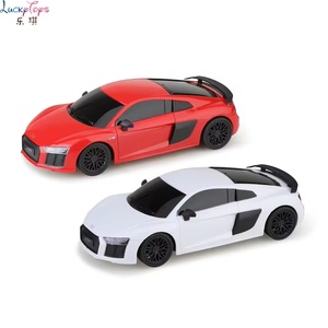 Coche de Control Remoto con Licencia Oficial a Escala 1:24, <span class=keywords><strong>R8</strong></span> 2.4Ghz, con Luces Delanteras, Superdeportivo Genial para Niños - Product Image 4