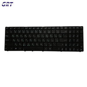 Nuevo Teclado Original para Portátil RU para Asus K50 K50IN K61 K50X K50A K50AB K50IJ K50ID P50, Diseño Ruso Negro, OEM, Sin Marco - Product Image 2