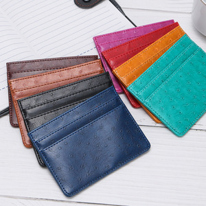 Lateen LT Minimalist Slim PU Leather Bus Transportation Credit Card <b>Holder</b>/<b>ID</b> Card Wallet, Cardboard Packaging, - Product Image 1