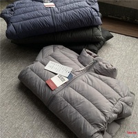 Blouson Bomber Homme Grande Taille en Velours Uni Ultra-Léger à Motif Cœur, en Polyester Soie Coton, Style Streetwear, Exportation Allemande Originale
