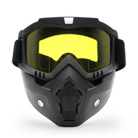 Nouvelles lunettes de protection Baisheng B1066 Sports Personality Knight Mask pour la conduite de moto tout-terrain