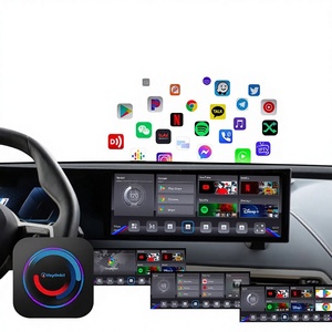 กล่องเชื่อมต่อไร้สาย BMW CarPlay Aibox ระบบนำทางในรถยนต์พร้อม Android 13.0 รองรับวิดีโอและภาพยนตร์ ช่องเสียบ Type-C รองรับซิมการ์ด รุ่น OLIVER ติดตั้งง่าย ฟรีค่าจัดส่ง - Product Image 2