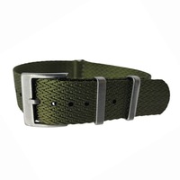 Bracelet de montre en nylon personnalisé de luxe, motif vague lumineux, 20/22 mm, bracelet remplaçable, bracelet de montre intelligente, vente en gros