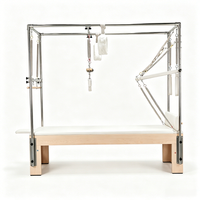 Ensemble de Pilates en cinq pièces en bois de chêne, équipement de Pilates pour le yoga, la salle de sport, le studio de Pilates, logo personnalisé
