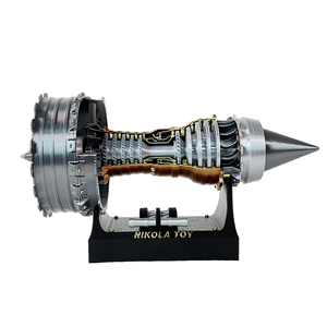 Mô hình lắp ráp tự làm động cơ siêu turbofan tr900 động cơ turbofan sáng tạo điện - Product Image 4