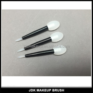 Applicateur de fard à paupières en silicone à deux extrémités, pinceau à paupières en silicone, estompeur de fard à paupières - Product Image 3