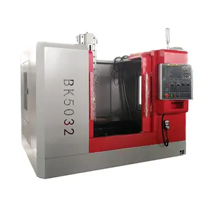 लोकप्रिय मॉडल BK5032 धातु सीएनसी उच्च परिशुद्धता के साथ 3/4 अक्ष slotting मशीन