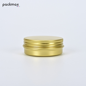 5ml-250ml Double Side Gold Aluminum Tin for Tea Mooncake Hair Wax Cream - <b>Empty</b> Metal Packaging <b>Box</b> Wholesale - Product Image 6