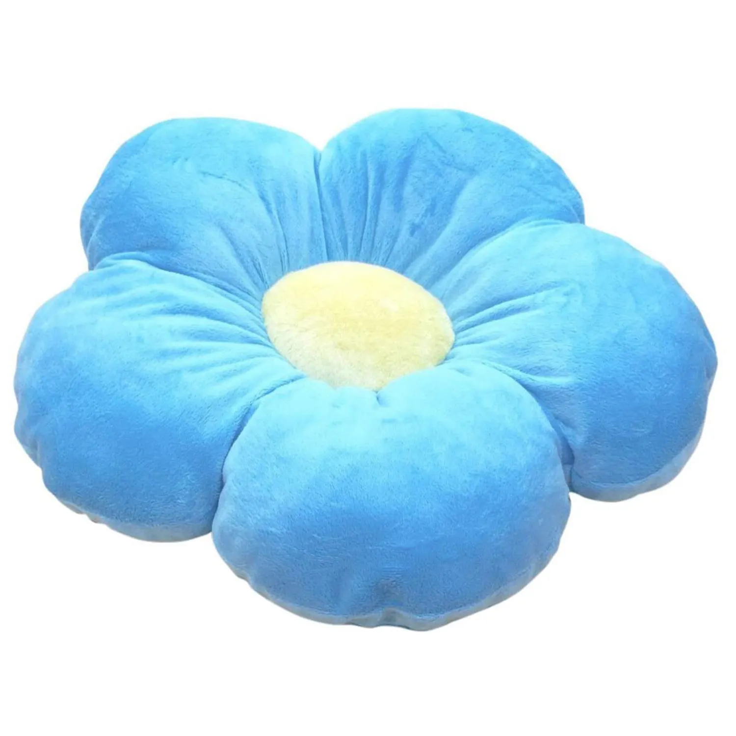 Flower Plush Pillow Thick Kids Soft Seating Floor Cushion Chair Sofa Pads For Girls Room Baby Nursery Toy Home Bedroom