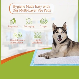 Offre Spéciale : Tapis absorbants jetables imperméables pour chiots 60x60 et 60x90, séchage rapide, pour chiens, vente en gros de tapis pour animaux de compagnie (Walmart) - Product Image 2