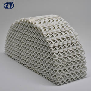 125Y 160Y 250Y 350 450Y Empaque Estructurado de Cerámica de Alúmina (Anillos Cerámicos) para Uso en Torres de Lavado Industrial, Servicio de Corte - Product Image 2