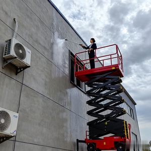 Mini Elevador de Tijera Eléctrico para Construcción, Plataforma de Trabajo de 3 Metros, 300 kg, Nuevo, Metálico - Product Image 1