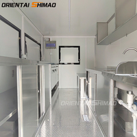 Oriental Shimao Mobile Restaurant Food Cart bar Remorque Mobile Food Van Food Truck avec équipement de cuisine complet