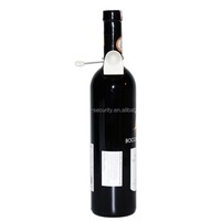 Étiquette antivol EAS magnétique en métal certifiée ISO 8,2 MHz RF 2022 avec cordon pour la protection des contenants d'alcool en supermarchés