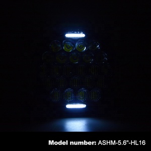 5D 5.75 5 3/<span class=keywords><strong>4</strong></span> inch Vòng xe máy dẫn đầu đèn cho Harley daymaker phong cách Dyna Sportster - Product Image 5