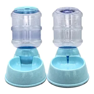 Wholesale 3.5L Automatic Pet Dog Feeder Drinking Fountain For Dogs Cats Plastic Dog Food Bowl Pets Water Dispenser