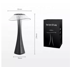 Touch Sensitive Starry Grey/<b>Rose</b> Gold LED Table Rechargeable Dimmable Night <b>Light</b> 30000 Hours Lifespan Bedside Indoor Middle - Product Image 2